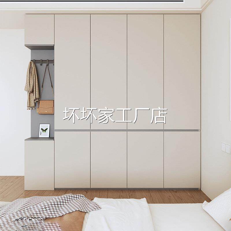 香港包安装包邮免拉手衣柜实木定制分段式储物柜卧室家用现代简约,住宅家具,独立衣柜,淘宝优惠券,粉丝福利购,淘宝优惠卷