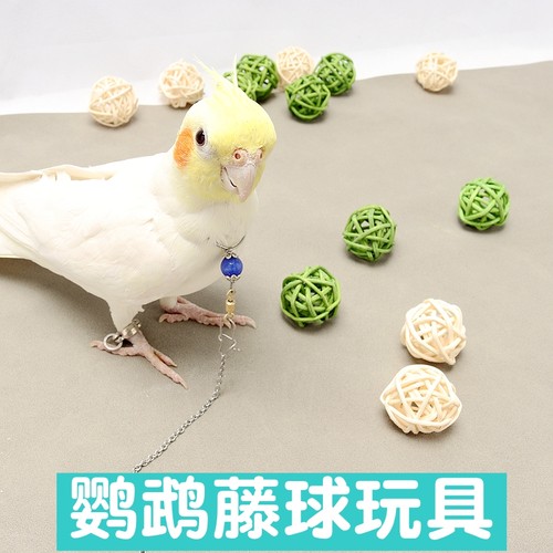 鹦鹉玩具藤球仓鼠开发智力磨牙