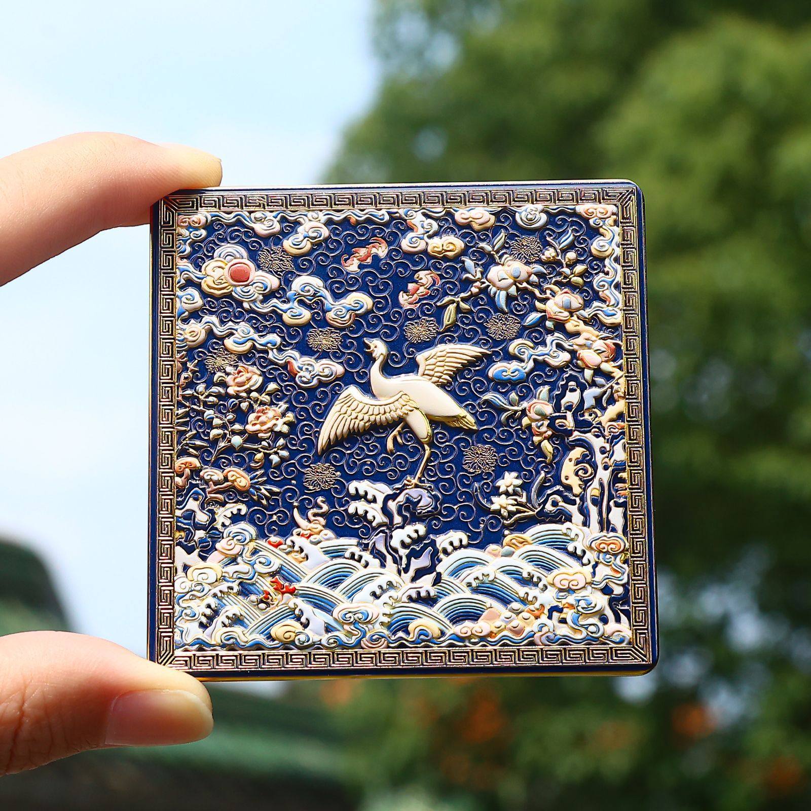 北京文创文官武将一品官补冰箱贴浮雕金属磁贴旅游纪念品创意礼品