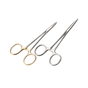 天工施强持针器夹针钳带剪刀双眼皮手术工具美容整形持针钳器械