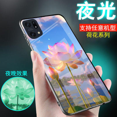 适用oppoFindX7手机壳X2玻璃
