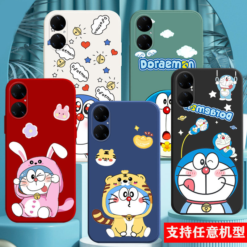 适用华为荣耀60手机壳50卡通50se可爱30青春版10哆啦a梦9新品8叮当