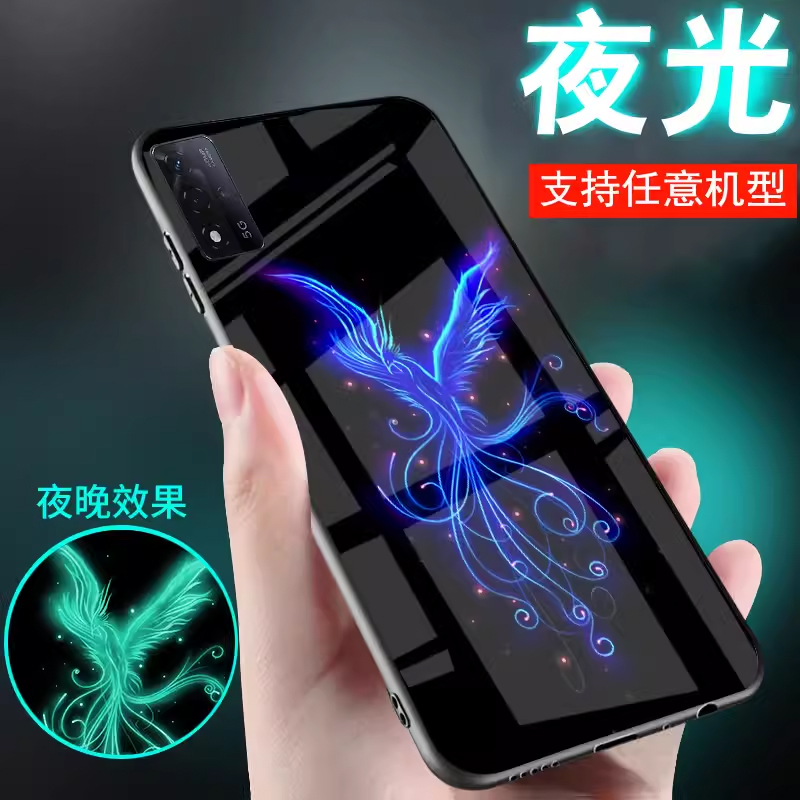 适用oppoa97手机壳a57龙a58玻璃a93s凤凰A2潮a35夜光a95中国古风a36潮网红新品a56男士A5外套A5pro女生款a96