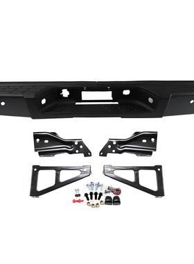 适用于雪佛兰08-13款Silverado后保险杠索罗德原车黑色带雷达孔款