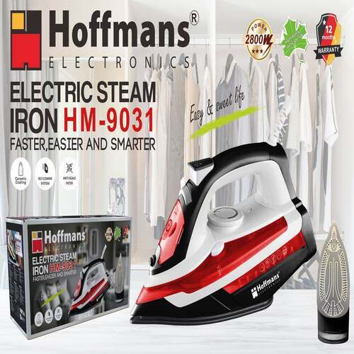Hoffmans 9031 Steam Iron 10pcs/CTN