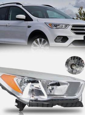 适用于2017款福特翼虎Fordescape美版大灯低配前照明灯FO2503349