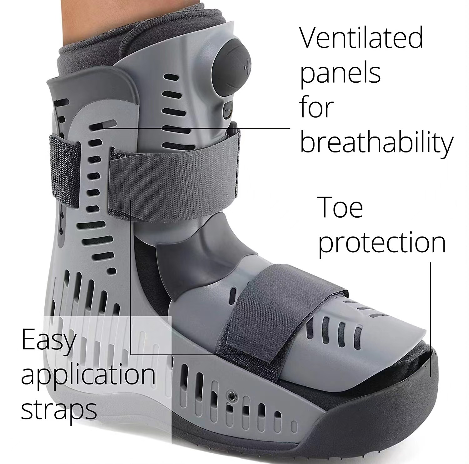 OSSURRebound充气步行靴跟腱靴