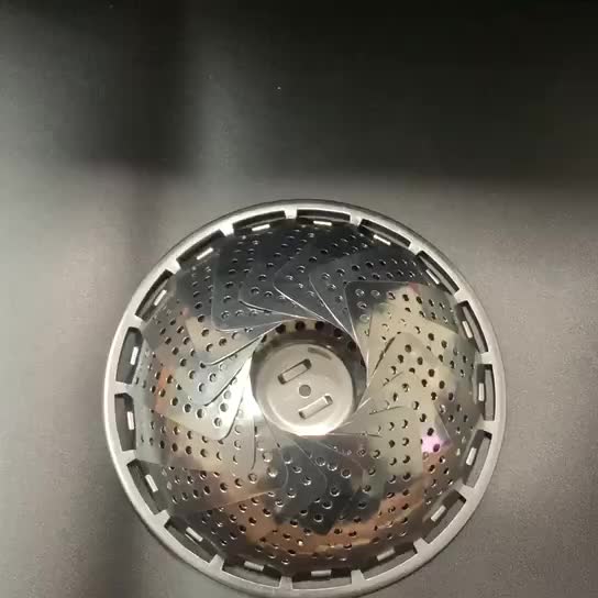 不锈钢折叠蒸笼盘多功能家用神器万能蒸架隔水伸缩蒸菜架实用设计