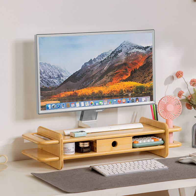 电脑显示器屏增高架底座桌面键盘