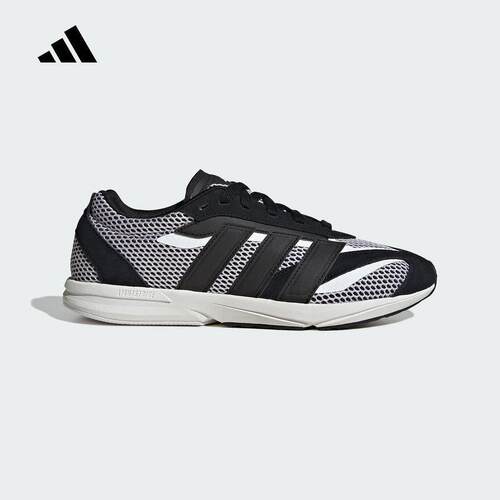 adidas阿迪达斯女鞋2025秋季LIGHTBLAZE轻便休闲运动慢跑鞋JS3199