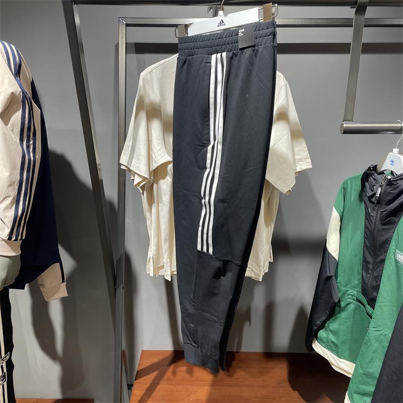Adidas/阿迪达斯运动裤男子春季训练透气耐磨休闲舒适长裤 IA8182