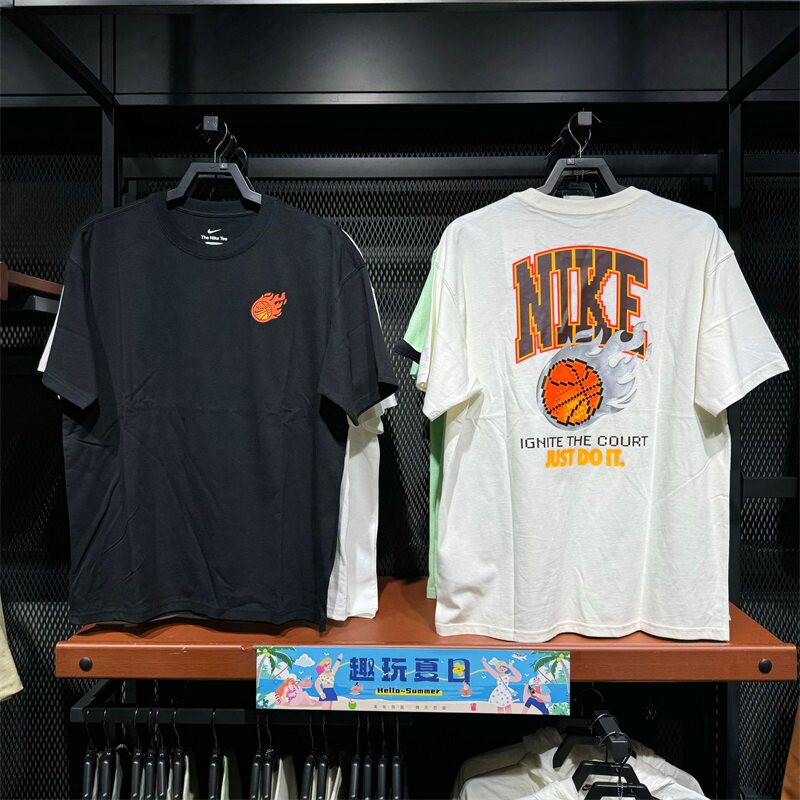 NIKE耐克短袖男透气运动T恤