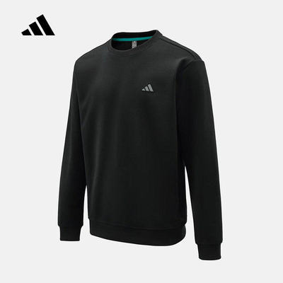 adidas阿迪达斯卫衣男2026春季圆领运动休闲套头衫KR2506 KR2507