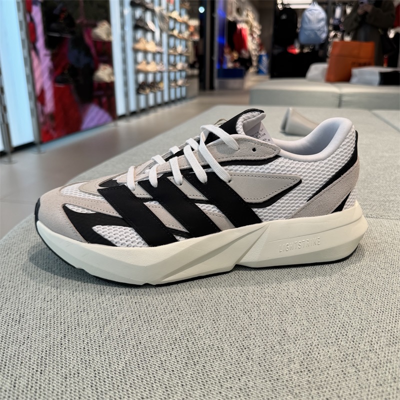 adidas阿迪达斯男鞋2025春季新款LIGHTBLAZE运动休闲跑步鞋JH6944