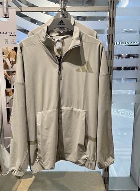 adidas阿迪达斯运动外套男25秋季Z.N.E立领宽松夹克KE4877 KE4880