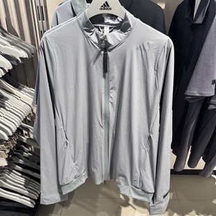 adidas阿迪达斯外套男2025秋武宗凉感梭织运动夹克KC5819 KB5134