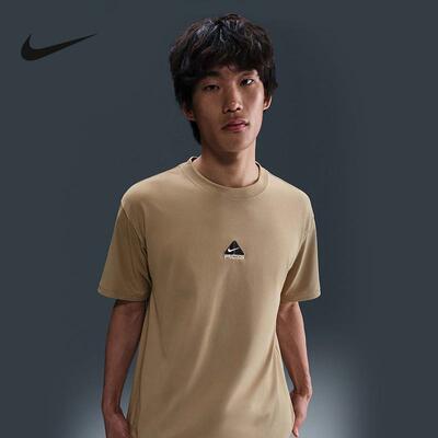 Nike耐克ACG男子T恤户外针织宽松运动刺绣轻便柔软短袖DQ1816-297
