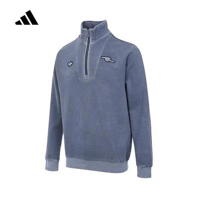 阿迪达斯2025春季足球休闲卫衣