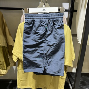 adidas阿迪达斯运动短裤男子24秋季新款速干梭织透气五分裤IY0025
