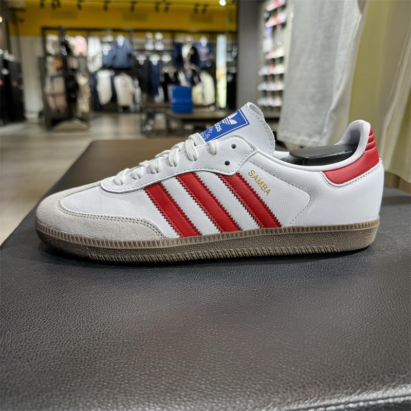 阿迪达斯男女系带运动休闲鞋