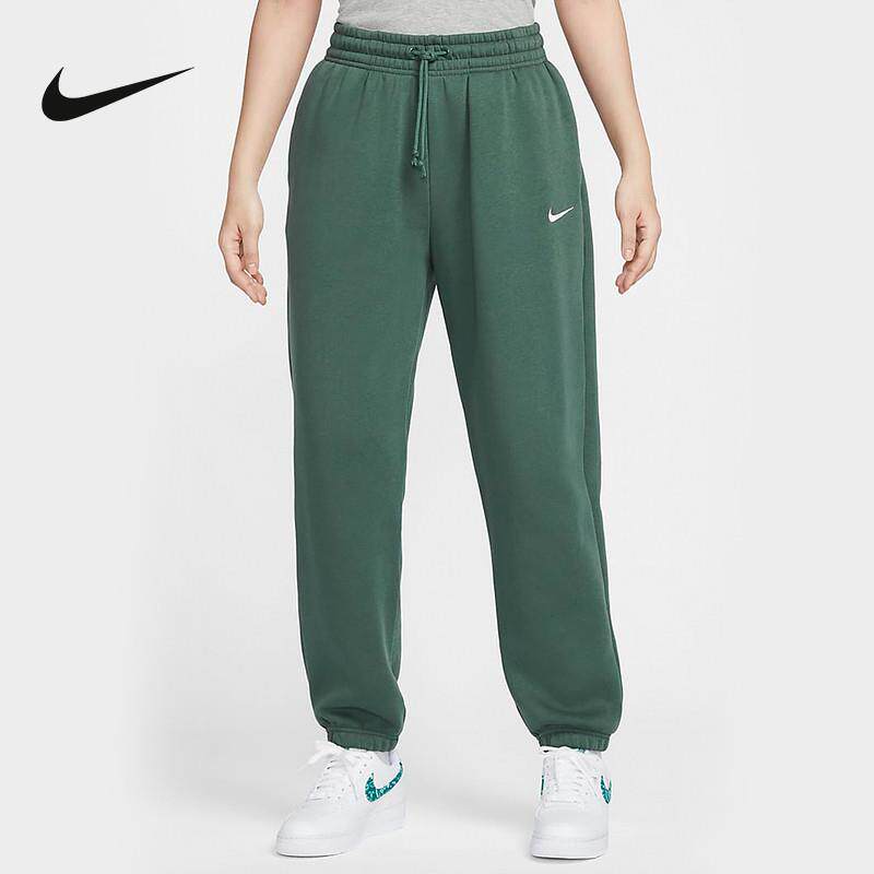 Nike耐克女裤24冬季新款运动卫裤休闲加绒保暖缩口长裤FZ5997-338