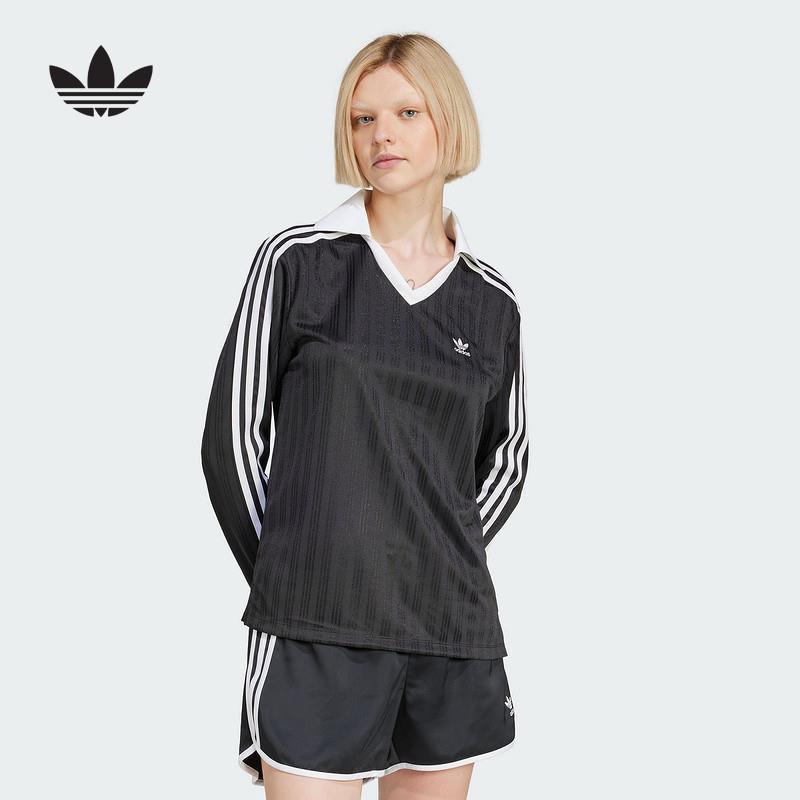 阿迪达斯三叶草2025春季POLO衫