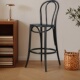 高吧椅餐椅靠背椅家用简约靠背凳现代北欧餐厅实木吧台椅高脚凳