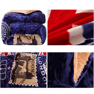 winter quil flannel comforter duvet blanket quilt bed winter