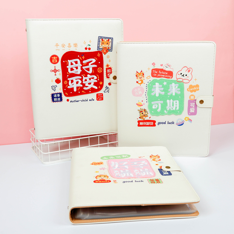 孕期产检资料收纳妈妈化验B超