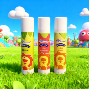 蜜语润唇膏儿童专用宝宝补水保湿 滋润护唇膏秋冬防干裂女孩草莓味