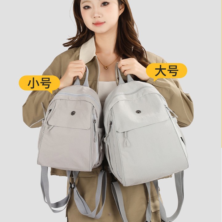 新款休闲双肩包宝妈带娃外出便携图片