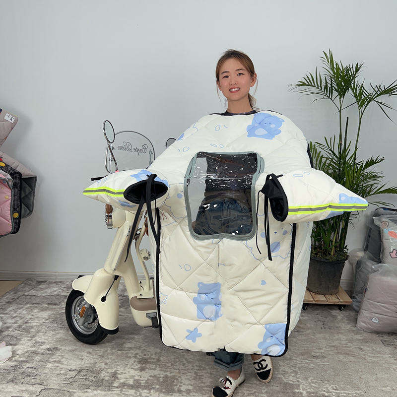 清清河畔挡风被男女亲子加厚