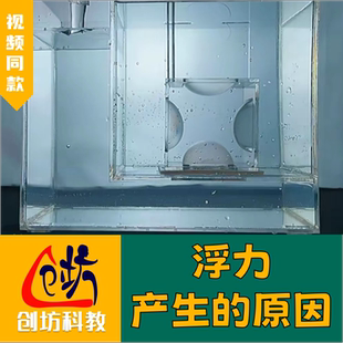 创坊科教物理实验探究【浮力产生的原因】雁创坊实验器材