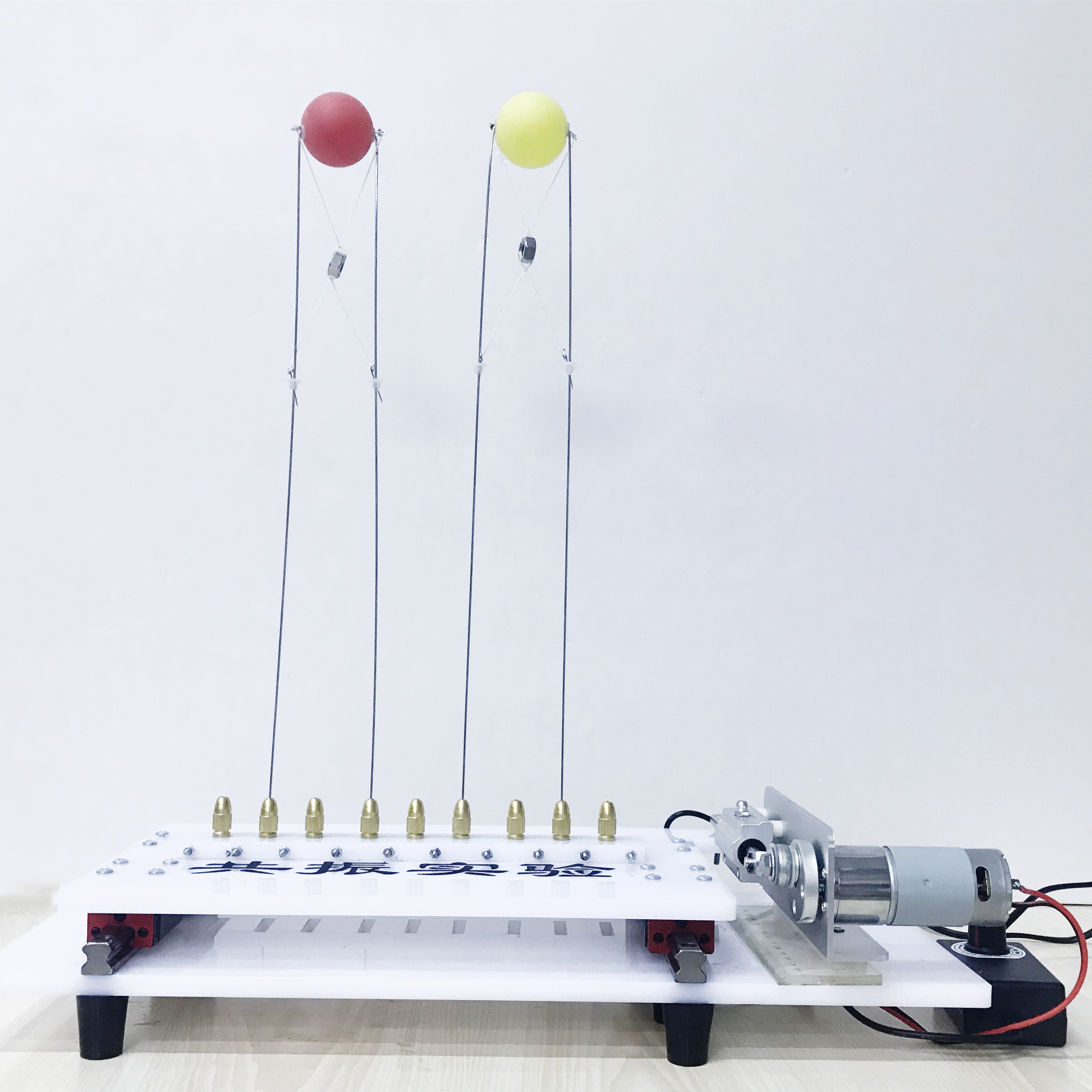 【受迫振动演示器】高楼摇晃阻尼共振物理创坊实验定制