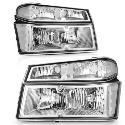 适用于雪佛兰 Colorado/GMC Canyon 2004 - 2012 年车头灯总成对