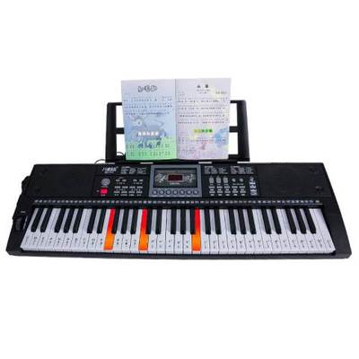 61键八度宝贝电子琴初学琴带电源音乐琴 琴架可另配