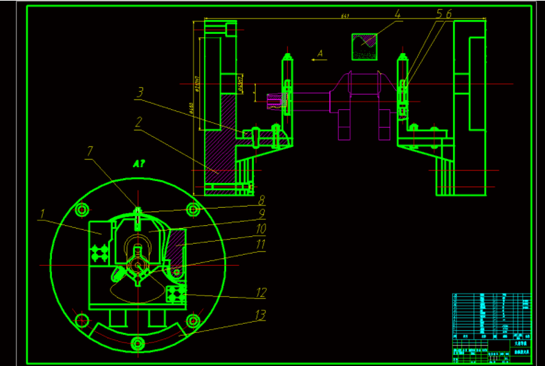【gy087】曲轴工艺规程设计及系列夹具设计/cad图纸说明书资料