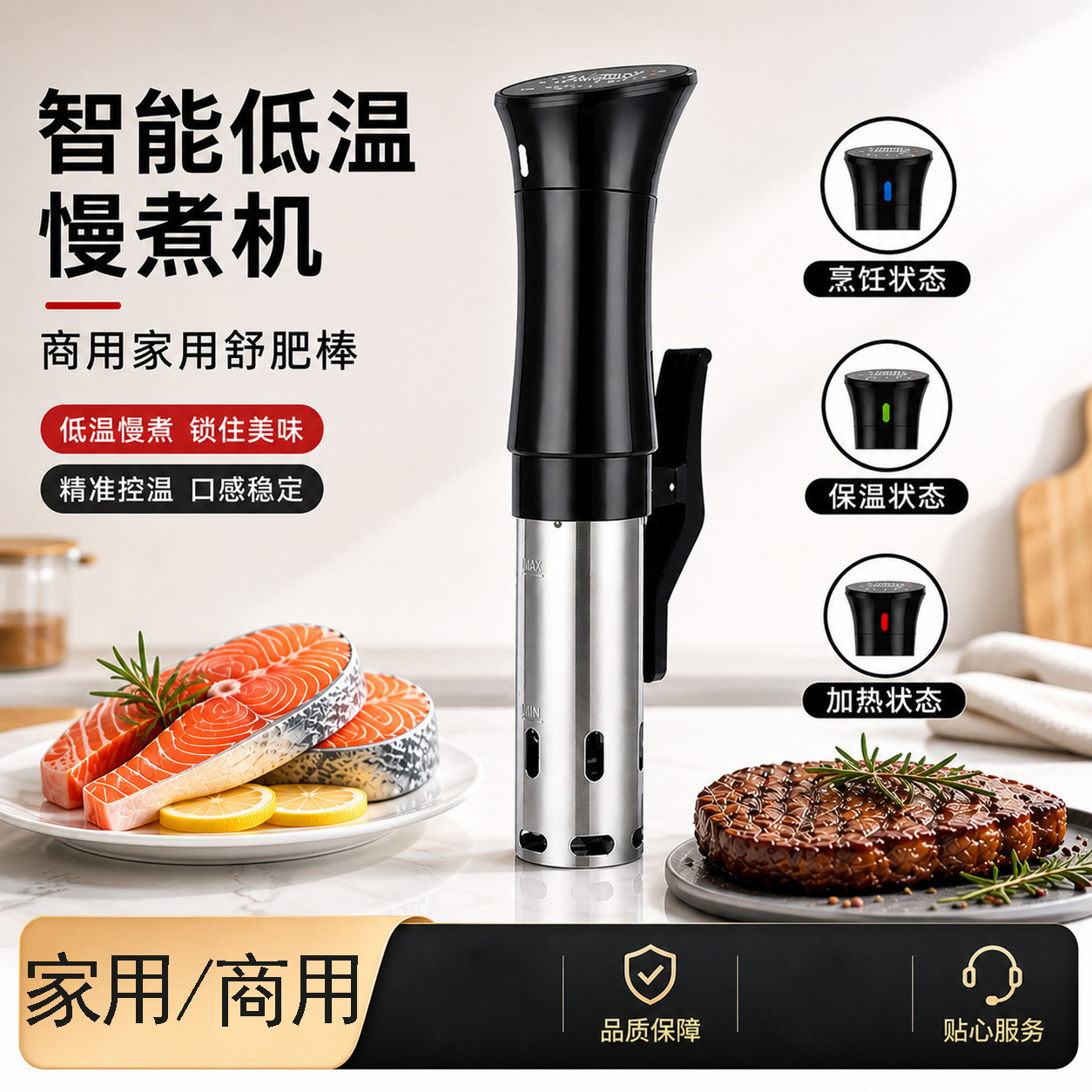 智能低温慢煮机精准控温牛排神器
