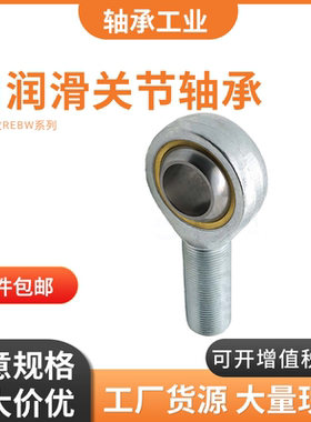 自润滑关节轴承外螺纹型REBW-5 6 8 10 12 14 16 18 20 22 25 30