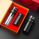 送年会礼品泡茶杯子 高档玻璃水杯礼盒套装 茶水分离保温杯男士 新款