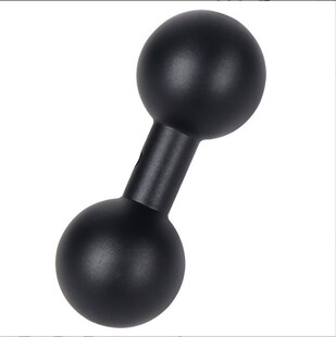 20mm球头转17mm双球头连杆铝合金摩托车手机导航支架车内转接配件