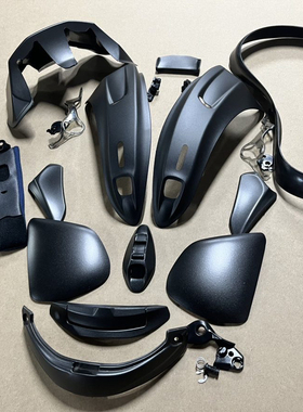 适用AR AI RX7X/V/SRC头盔专用平替前嘴大风道开关改装副厂零配件