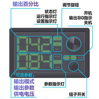 4-20ma0-5/10v电压电流信号发生器调节高精度模拟量控制一毫安表