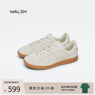 NormanWalsh丨GAT系列 春夏复古白色德训鞋板鞋休闲鞋男女同款