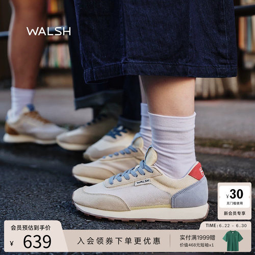 normanwalsh慢跑鞋透气男女同款