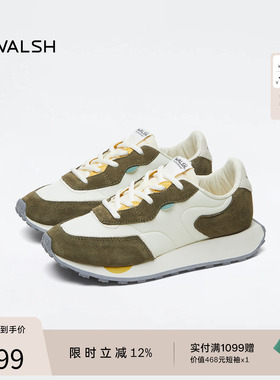 NormanWalsh丨EMERALD系列 25年新款秋季 复古轻便休闲运动鞋女