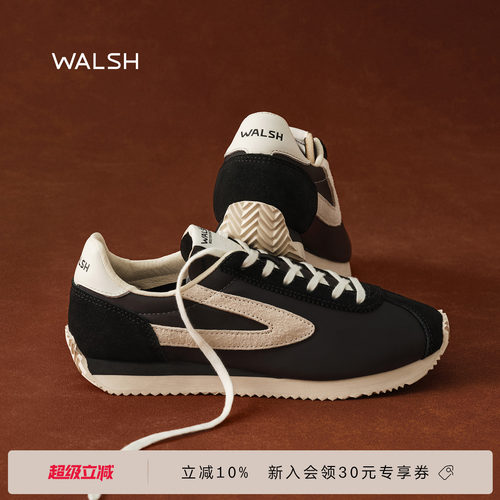 WALSH丨LONDON伦敦系列 26早秋阿甘鞋复古慢跑运动鞋休闲鞋男女