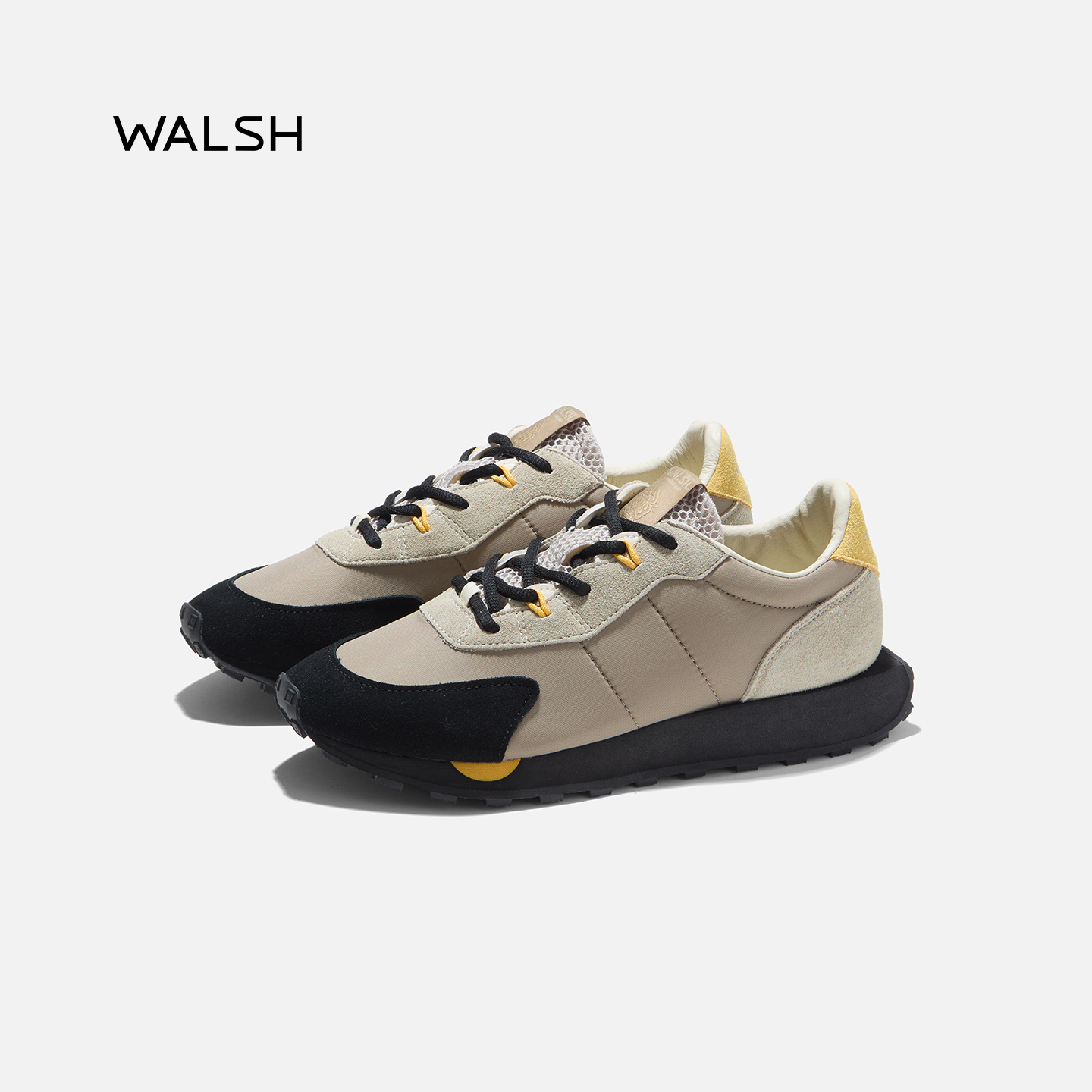 加棉设计 秋冬山系户外慢跑鞋