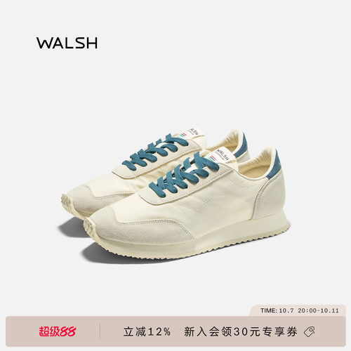 NormanWalsh运动休闲小白鞋