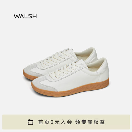 GAT系列复古德训鞋真皮低帮